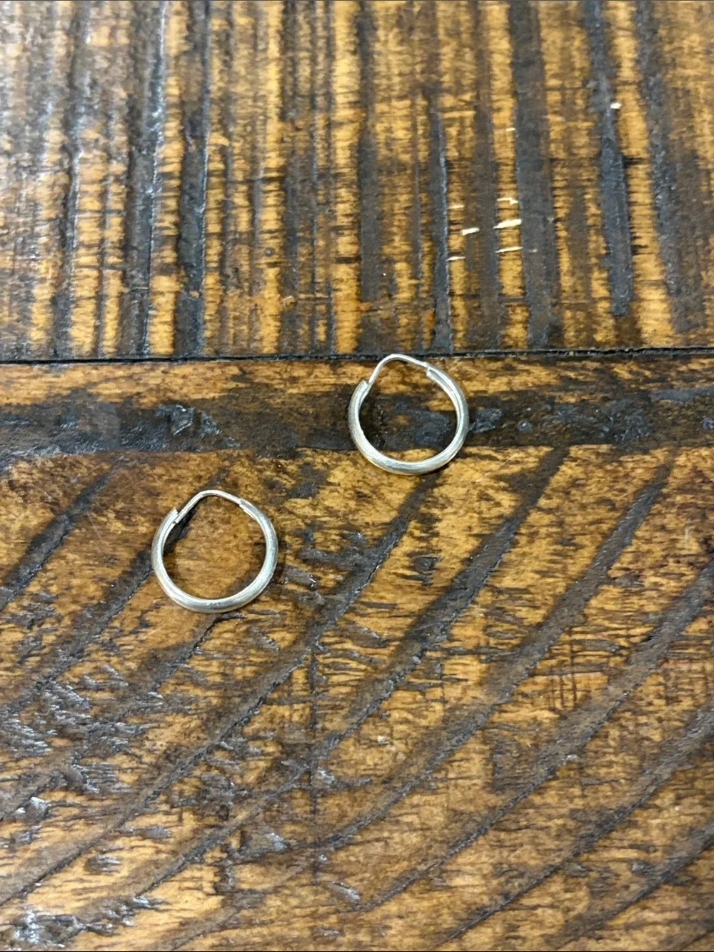 Sterling Silver Small Hoop Earrings - Classic Silver Huggies